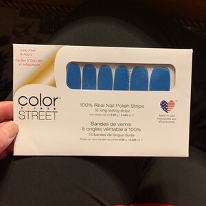 Color Street Bold Blue Nail Strips